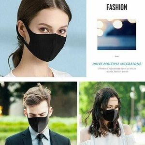 Handmade polyester slim fit masks Men Women 10pck
